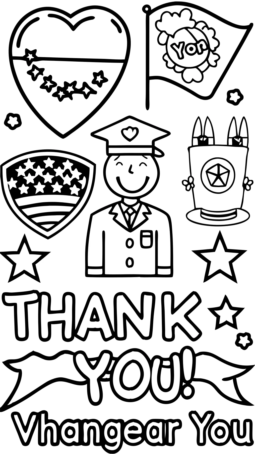 easy veterans day coloring pages